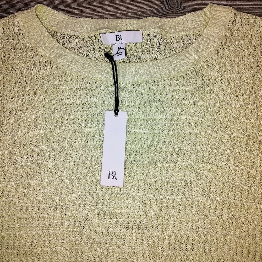 Banana Republic Teia Oversized Linen Sweater M - Picture 7 of 7